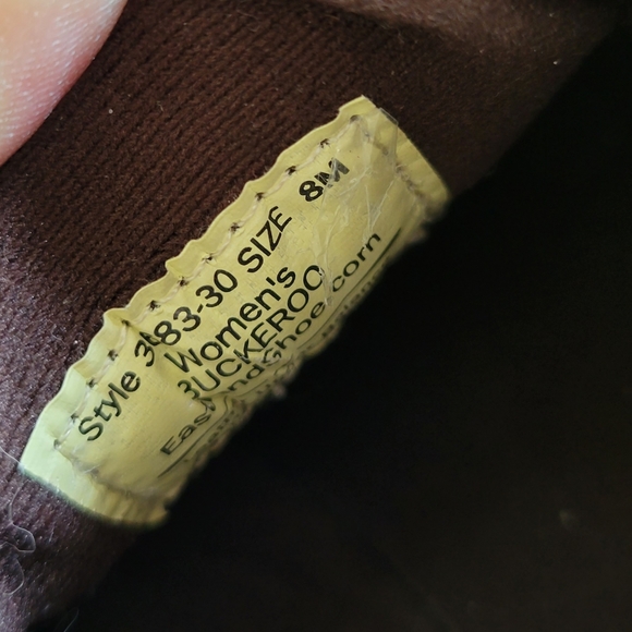 Eastland Buckaroo oxfords size 8 - Picture 4 of 5